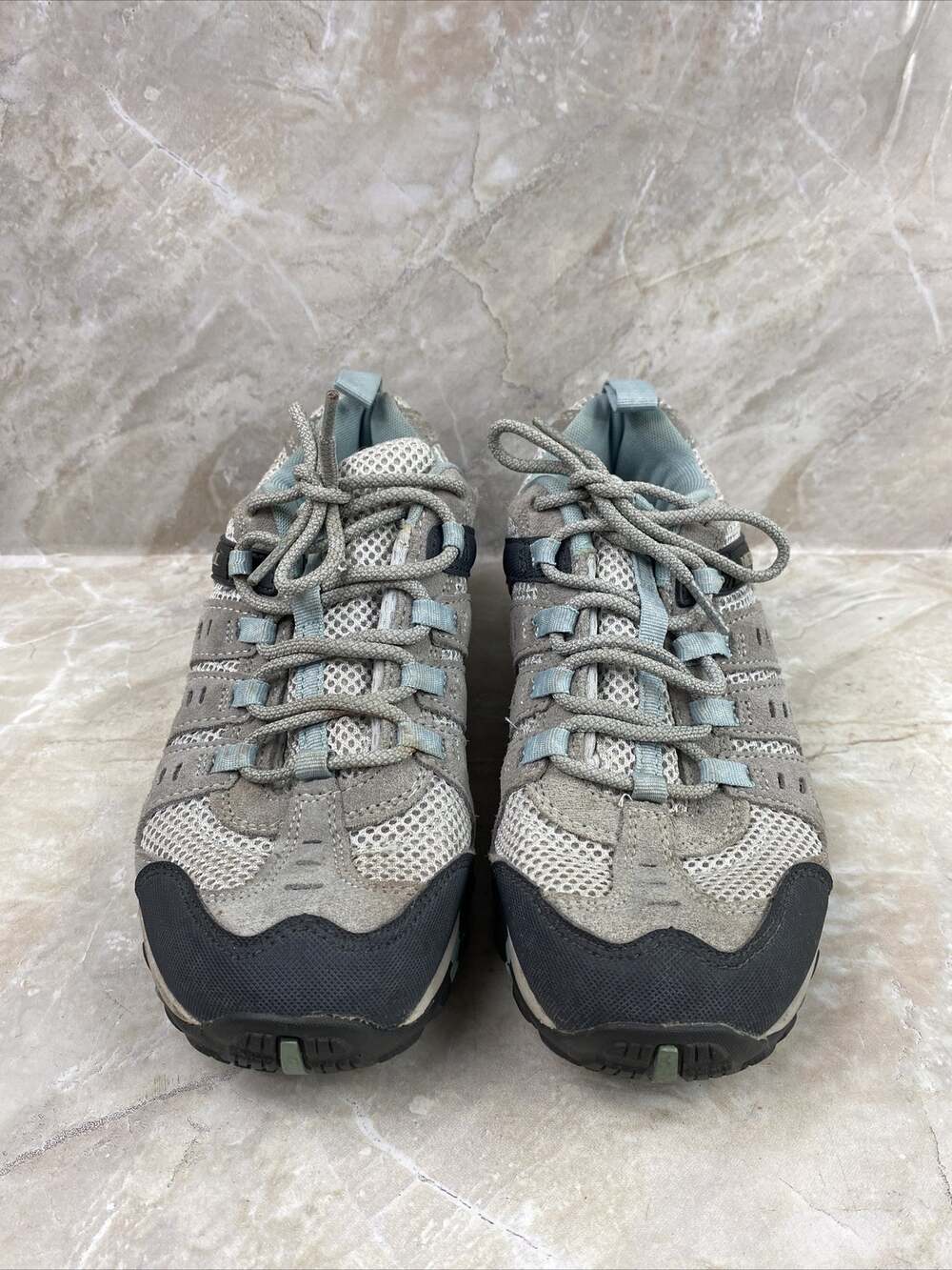 Merrell Performance Shoes Women 7.5 Wild Dove/Cloud Blue Hiking Walking Sneakers